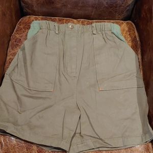 New Mimi Maternity Olive Green Shorts